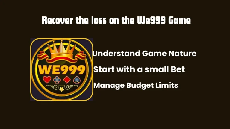 recover the loss on the We999 Game 2026